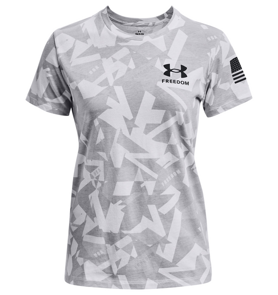 Women's Ua Freedom Amp T-shirt - KR-15-1373896100LG