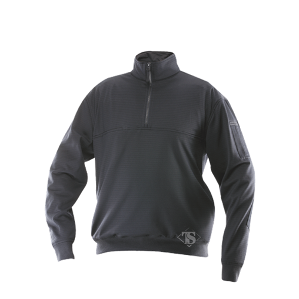 Grid Fleece Zip Thru Job Shirt - KR-15-TSP-2077007