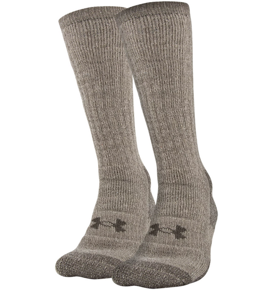 Unisex Ua Charged Wool Boot Socks - 2-pack