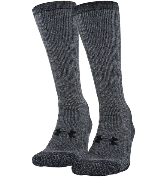 Unisex Ua Charged Wool Boot Socks - 2-pack - KR-15-UA730-U7005B2-015