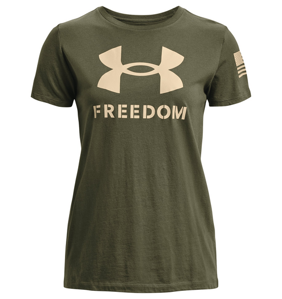 Women's Ua Freedom Logo T-shirt - KR-15-1370815391SM