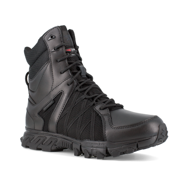Trailgrip Tactical 8'' Waterproof Insulated Boot w/ Soft Toe - Black - RB3455-W-13.0