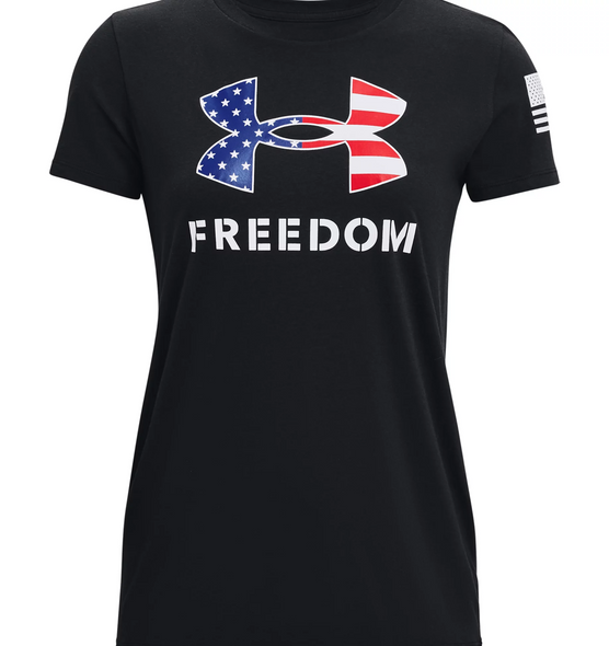 Women's Ua Freedom Logo T-shirt - KR-15-1370815002MD