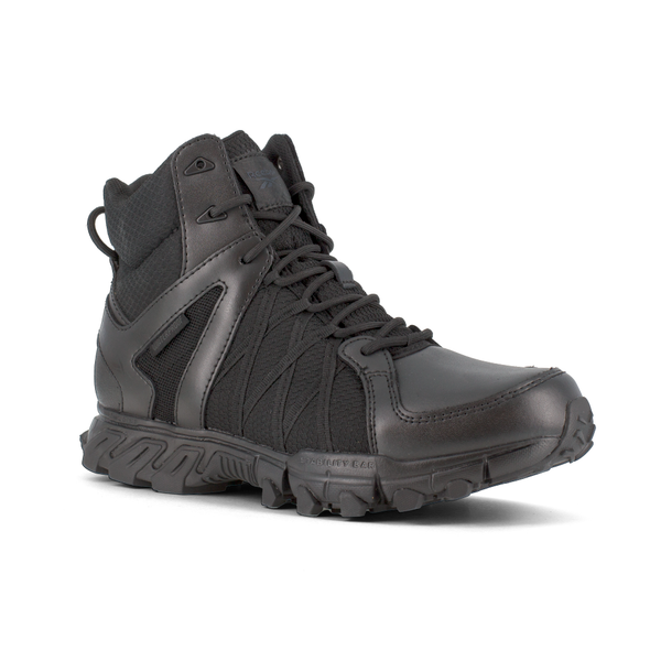 Trailgrip Tactical 6'' Waterproof Boot w/ Soft Toe - Black - KR-15-RBK-RB3450-M-6.5