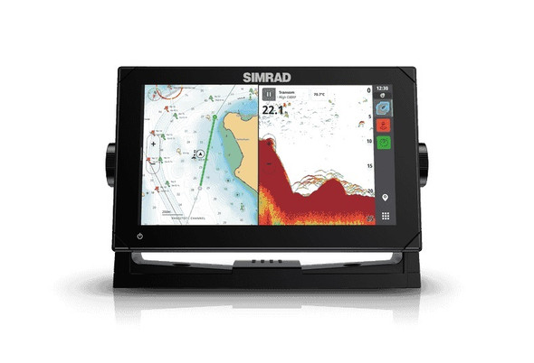 Simrad Nsx 3009 9"" Mfd With Active Imaging Transducer
