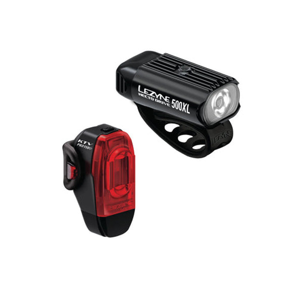 Lezyne Hecto Drive 500XL / Ktv Drive Pro+ Pair Light Set