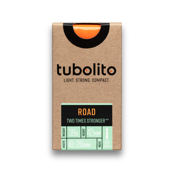 Tubolito Tubo ROAD 700C 18-28mm Tube 80mm SV