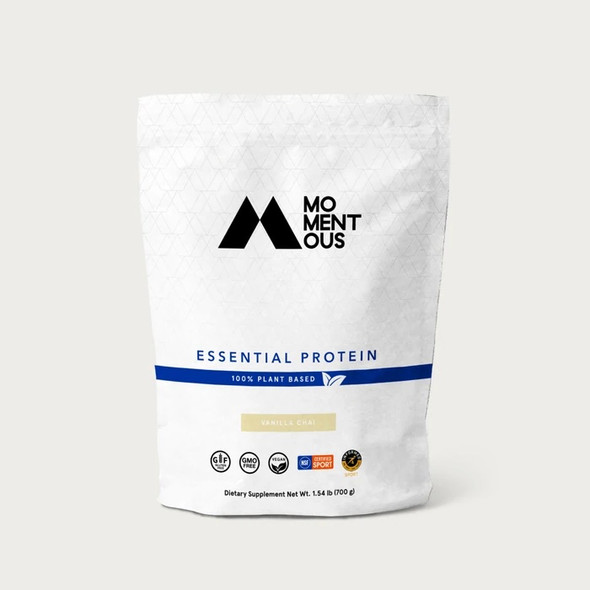 Momentous Essential Plant-Based Protein Vanilla Chai