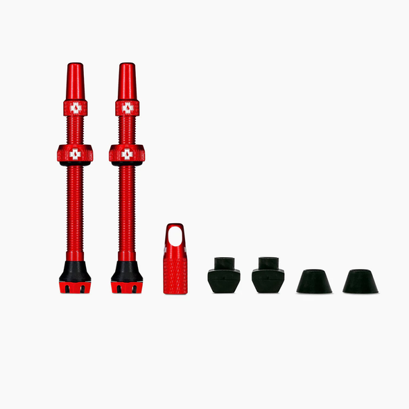 Muc-Off Tubeless Valves/80mm/Red V2