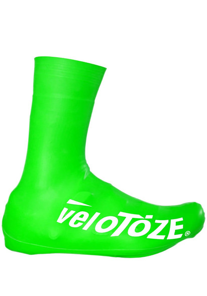 VeloToze Tall Shoe Cover Road 2.0 Viz-Green Small