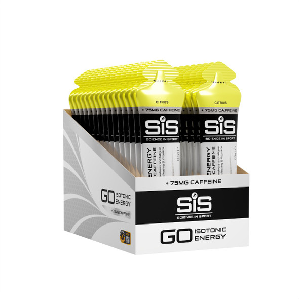 SIS Go Energy + 75mg Caffeine Gel 60ml 30 Pack Citrus