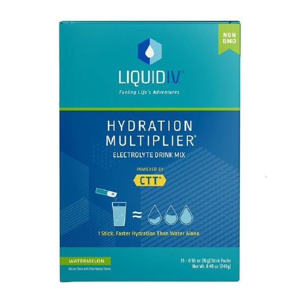 Liquid I.V. Hydration Multiplier 15ct Box Watermelon