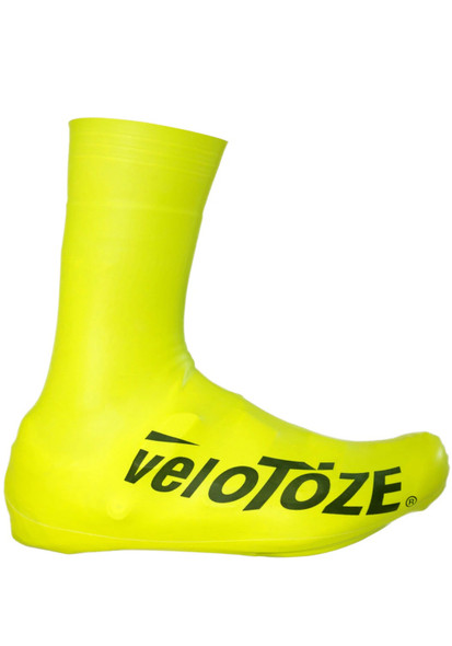 VeloToze Tall Shoe Cover Road 2.0 Viz-Yellow Large