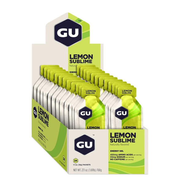 GU Energy Gels 24ct Box Lemon Sublime