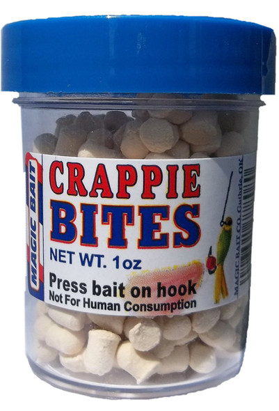 Magic Crappie Bites White 1oz