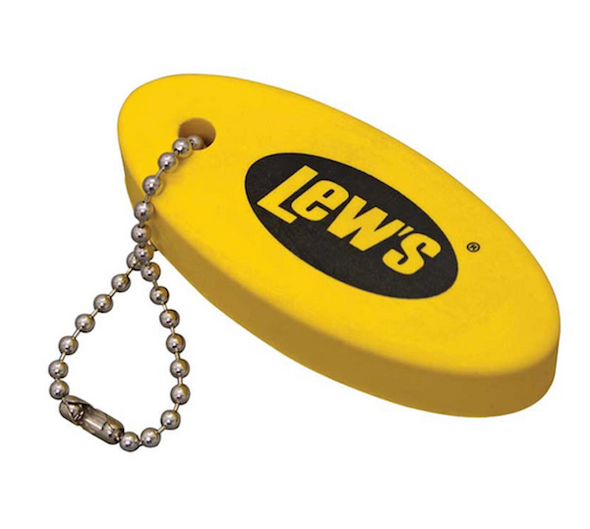 Lews Floating Key Chain Yellow