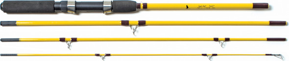 Eagle Claw Pack Rod 4p-7'6" Spin/fly Rod