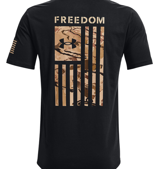 UA Freedom Flag Camo T-Shirt - KR-15-1370816001XL