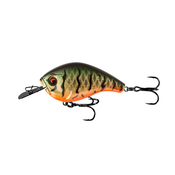 13 Fishing Jabber Jaw Hyb Squarebill 2.3in 0.5oz-greencraw