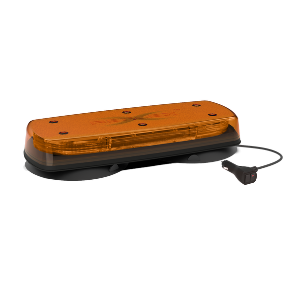 ECCO LED Microbar 17in 1224 Vacuum Mount Amber Lens/amber