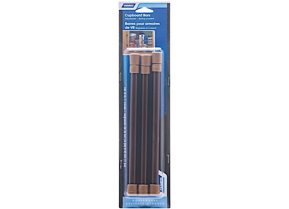 Bar  Cupboard  3pack  10in To 17in Brown (e/f)