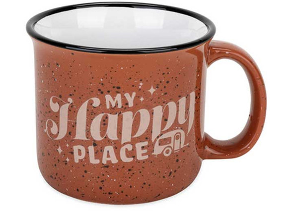 Libatc Mug Red My Happy Place 14oz