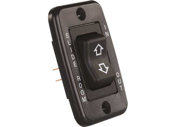 Low Profile Single Slideout Switch Black