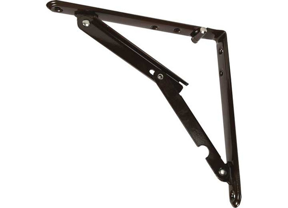 Folding Shelf Bracket Brown