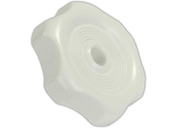 Window Knob W/1in Shaft White