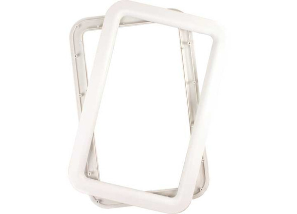 Rv Deluxe Entry Door Window Frame White