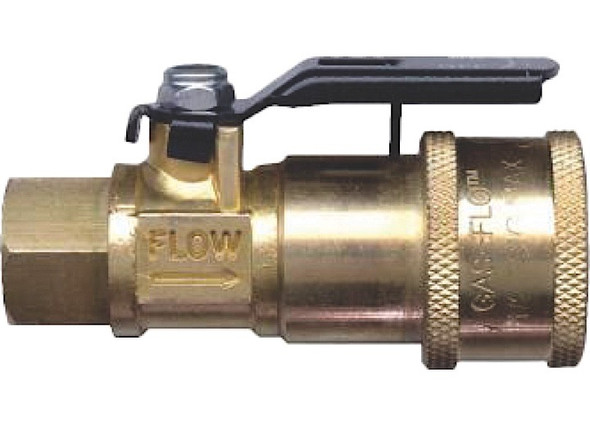 Jr Products Coupler With Shutoff
