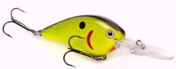 Strike King Kvd1.5f Black Back Chartreuse