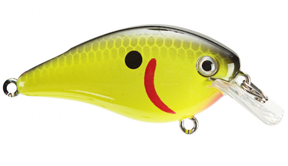 Strike King Kvd2.5 Black Back Chartreuse