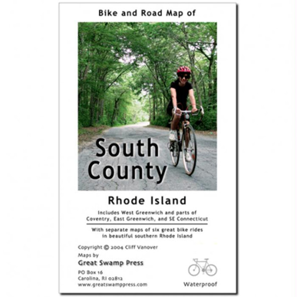 South County Ri Bike/Road Map