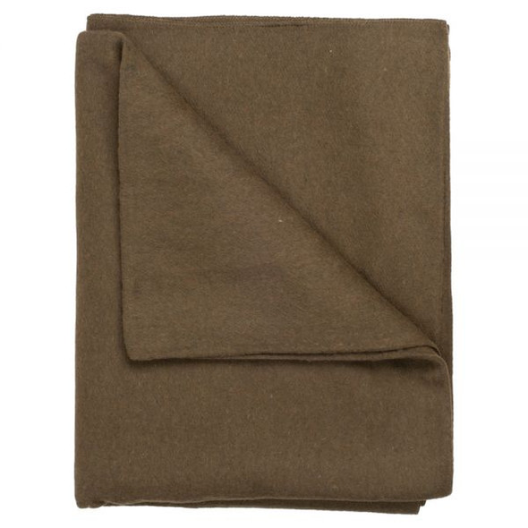 Woven Wool Olive Solid 50