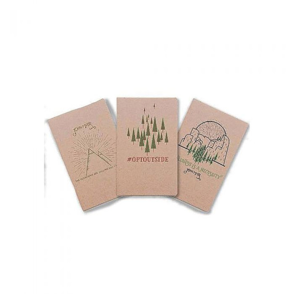 Wilderness Notebooks Set Of 3