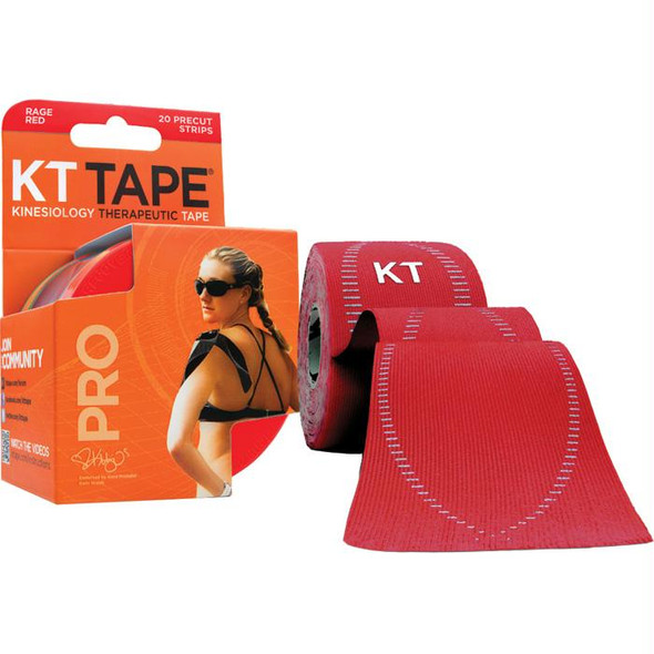 Kt Tape Pro-Synth Pre-Cut Red