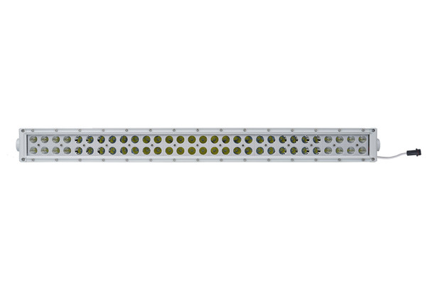 30 Inch LED Light Bar Marine Grade Dual Row Straight Light Bar with 180-Watt 60 x 3W High Intensity CREE LEDs Marine Sport