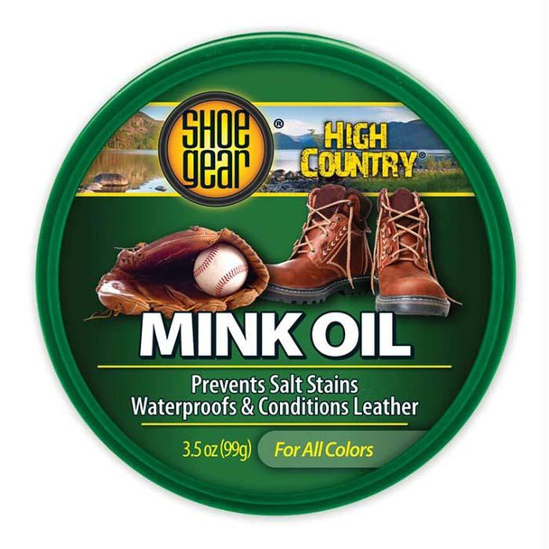 Shoe Gear Mink Oil 3.5 Oz