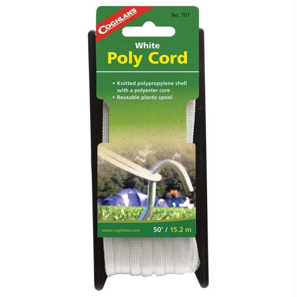 Poly Cord White 50'