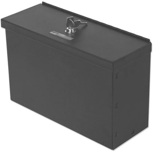 Compact Security Lock Box Universal Black Tuffy Security Products