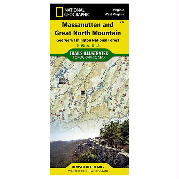 Massanutten/Great N. Mtns #792, made by National Geographic -
