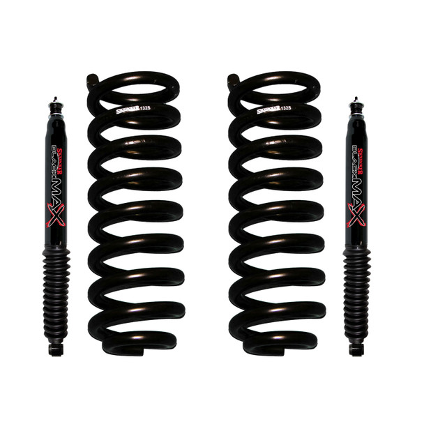 Ford/Mazda Suspension Lift Kit w/Shock Black MAX Shocks 1.5-2 Inch Front Lift Skyjacker