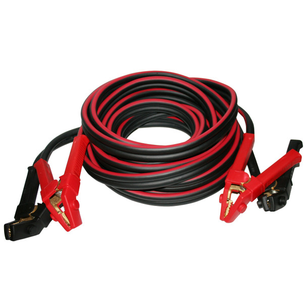 Booster Cable Set Clamp to Clamp 20 Ft 1/0 Gauge Bulldog Winch