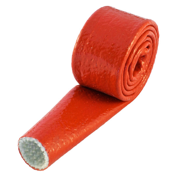 HP Fire Shield Sleeve Red 1 Inch ID X 3 Foot Roll Heatshield Products