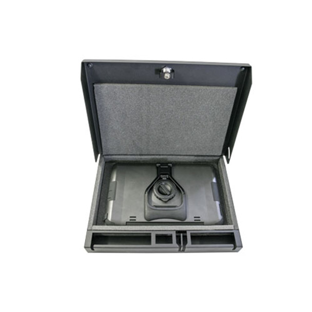 Portable Safe For Tablets Universal Black Includes Security Cable Tuffy Security Products