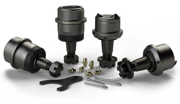 Jeep JK/JKU HD Dana 30/44 Upper and Lower Ball Joint Kit w/out Knurl Set of 4 07-18 Wrangler JK/JKU TeraFlex