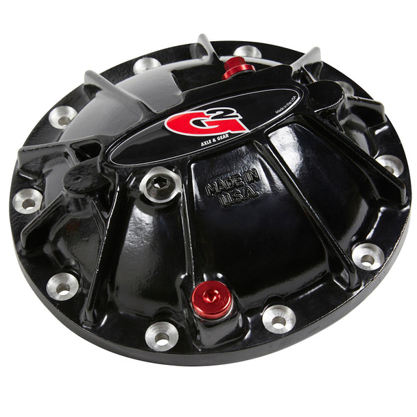 GM 8.5/8.6 In Aluminum Differential Cover Black G2 Axle and Gear