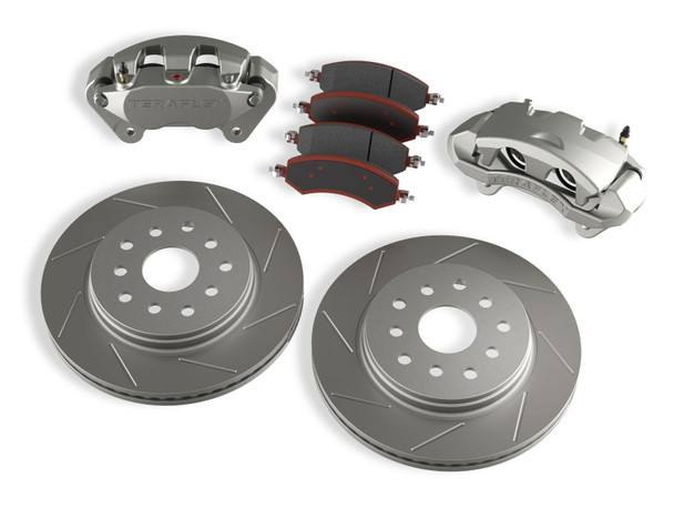 Jeep JK/JKU Front Big Brake Kit w/ Slotted Rotors 07-18 Wrangler JK/JKU TeraFlex