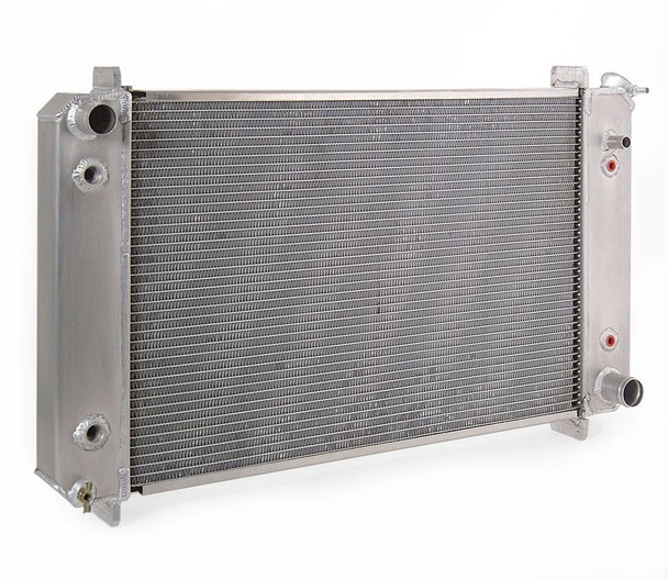 Radiator Factory-Fit Natural Finish for 73-87 Chevrolet C/K 1/2, 3/4, 1 Ton Pickups w/Dual Coolers Be Cool Radiator